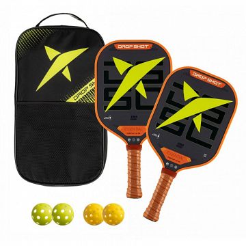 Drop Shot Fortum Set (2 Rackets + 4 Balls)